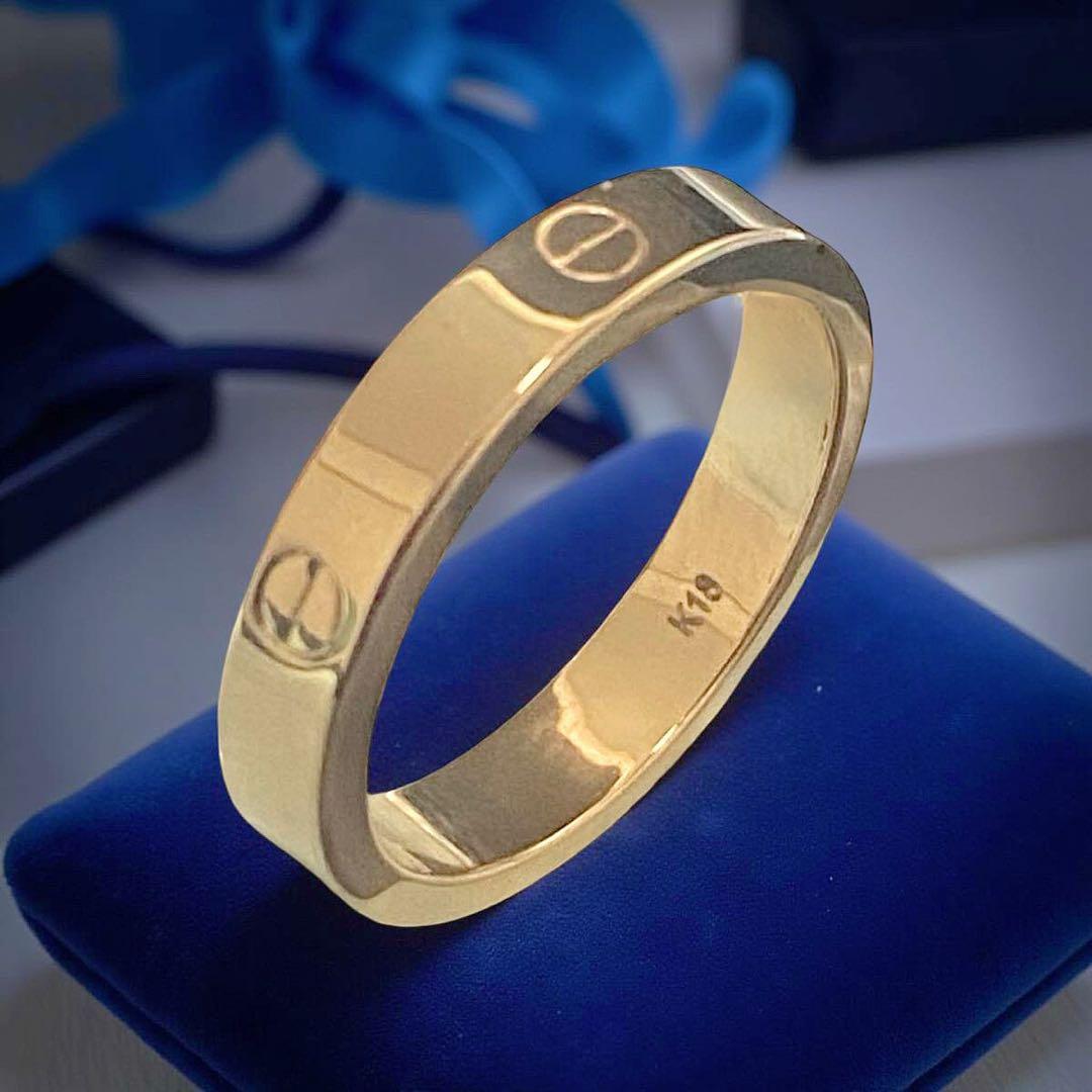 K18リング1.45g ザイス12 18金リング K18 12面トリプル喜平リング 日本製 (17号、内径18.33mm 外