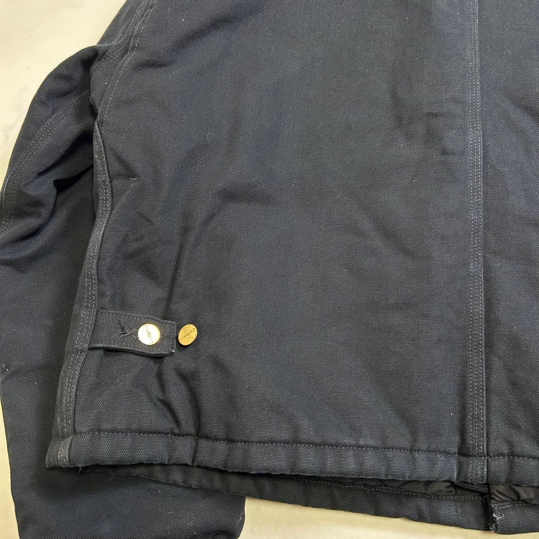 美品】カーハート トラディショナルジャケット ショート丈 黒 XL