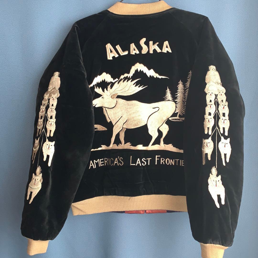 東洋エンタープライズ アラスカ 別珍スカジャン サイズL 美品