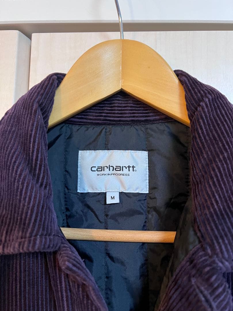 Carhartt コーデュロイジャケット Mサイズ パープル - メルカリ