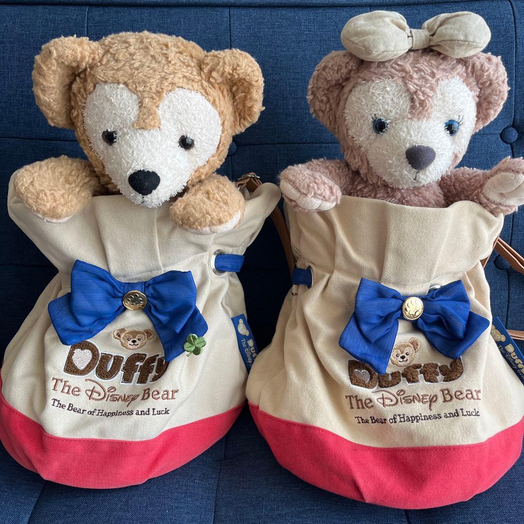 商談中　難ありダッフィー　シェリーメイ　ぬいぐるみSサイズ　　バック　ショルダー