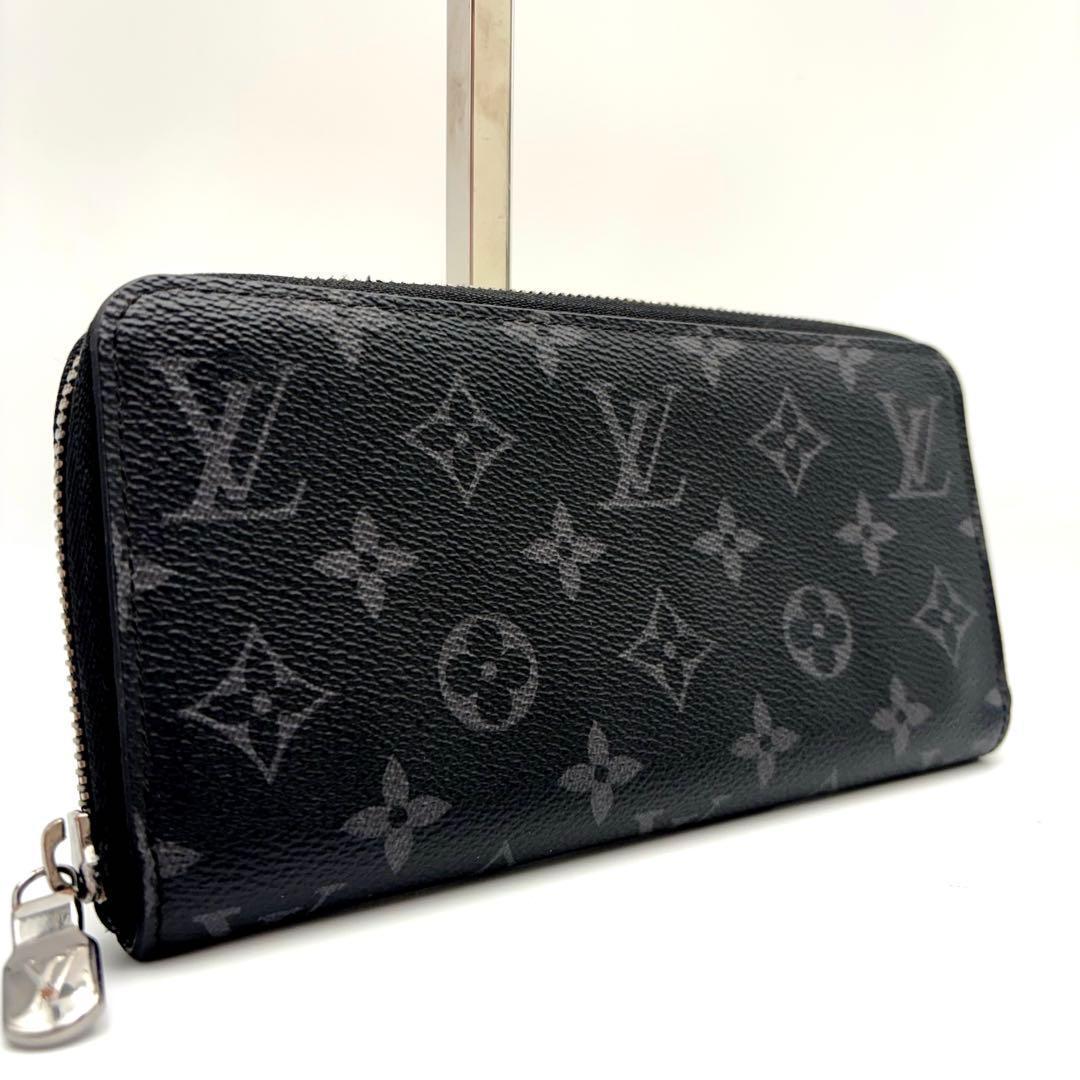 IC搭載 ルイヴィトン モノグラム エクリプス ホリゾンタル ジッピーウォレット 最高峰】ルイヴィトン ヴィトン モノグラム エクリプス ホリゾンタル