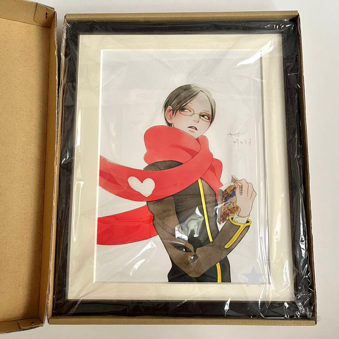 中村明日美子 楽園くん(仮) 複製原画 直筆サイン シリアルナンバー入り