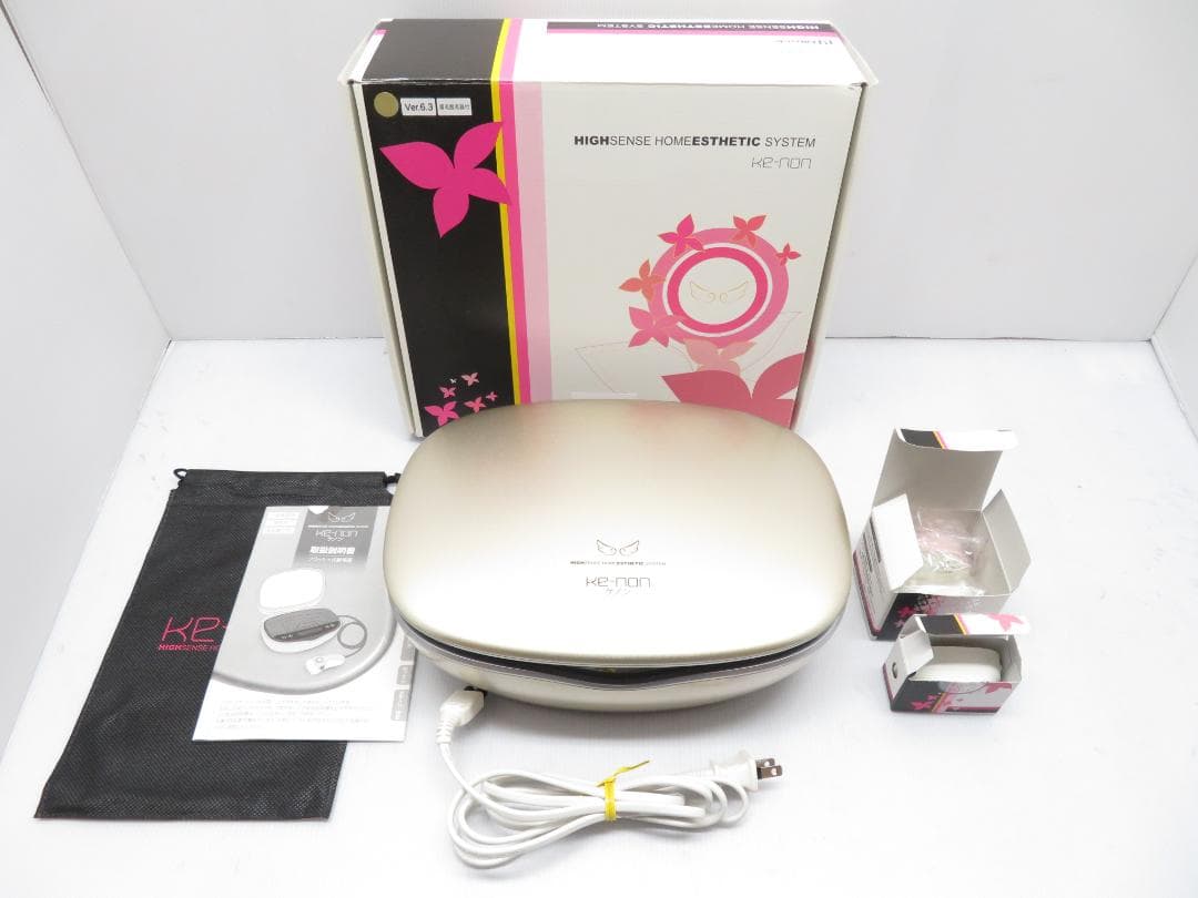 ke-non ケノン ver 6.3 脱毛器 眉毛脱毛器付き カートリッジ4個付
