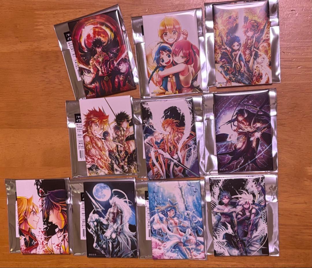 マギ メディコスPOPUPショップ イラスト缶バッジコレクション コンプセット