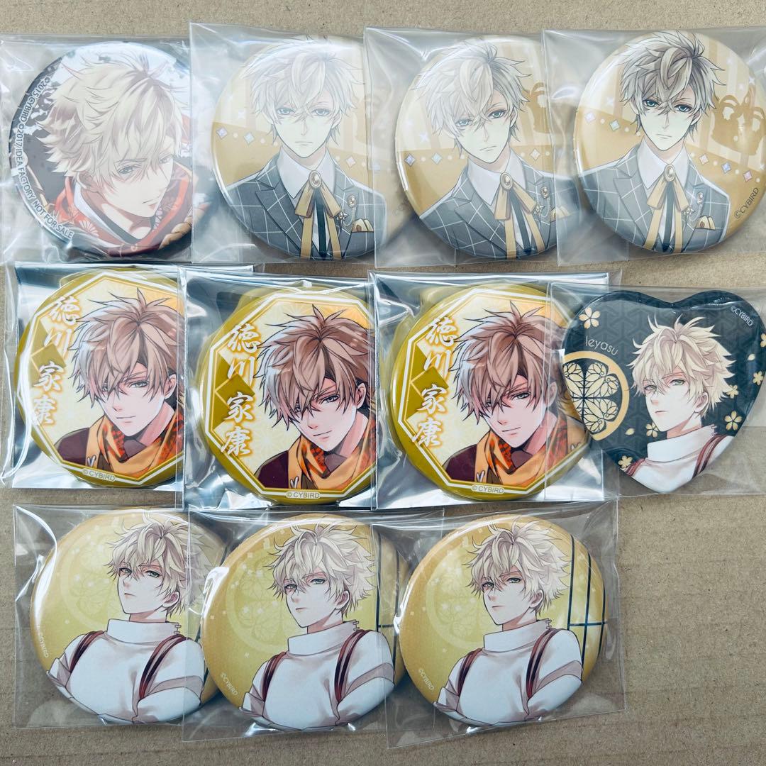 イケメン戦国 徳川家康 缶バッジ