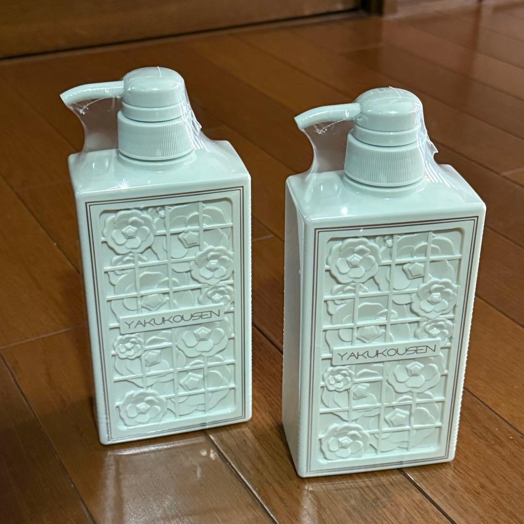 薬酵泉 やくこうせん 新薬用全身洗浄料 500mL 2本 ヒスイグリーンボトル