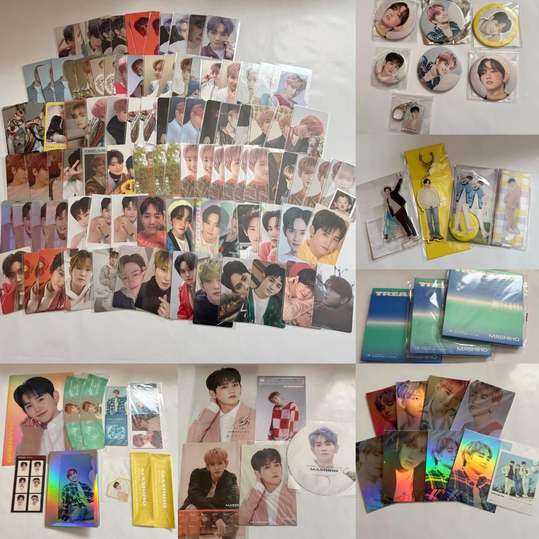 TREASURE MASHIHO グッズ まとめ トレカ 缶バッジ