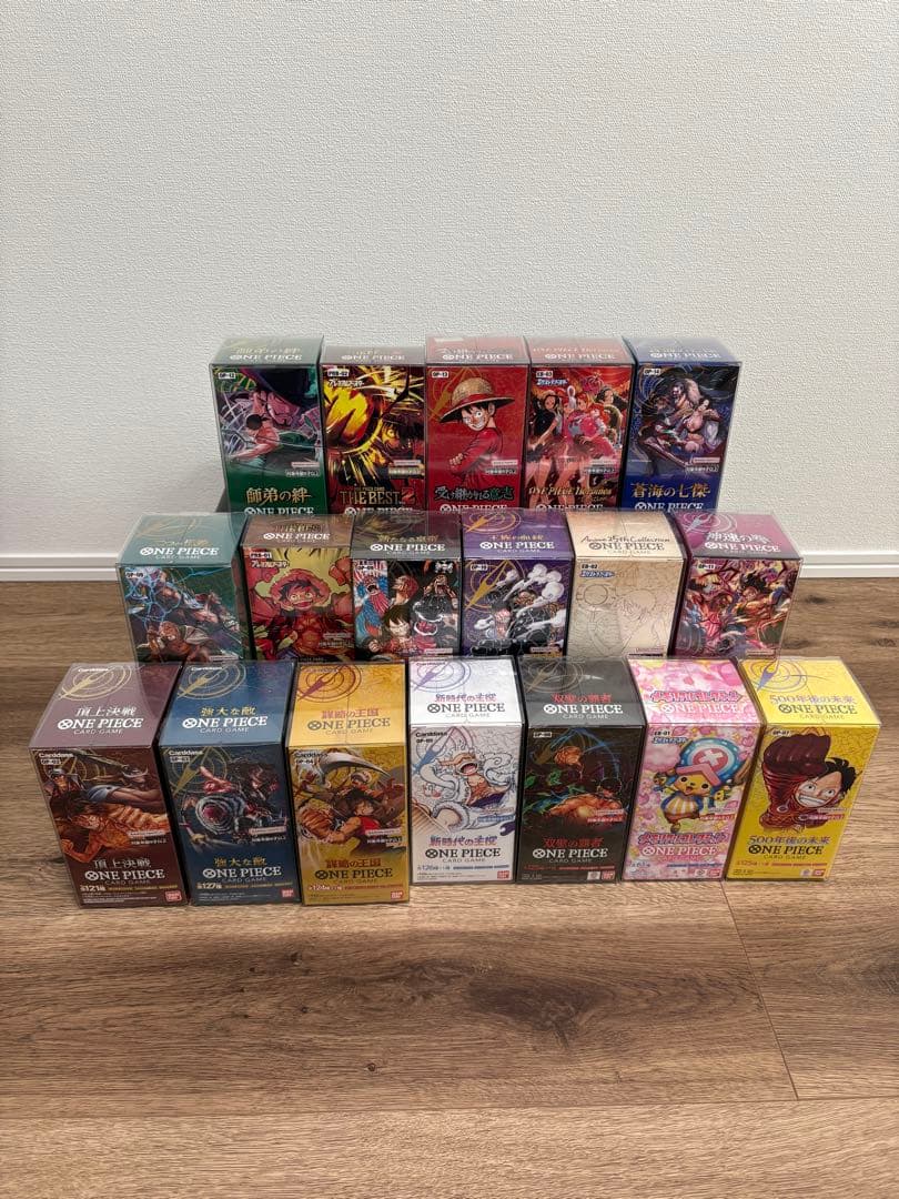 ワンピースカードゲーム BOX　未開封テープ付きBOX まとめ売り18ボックス