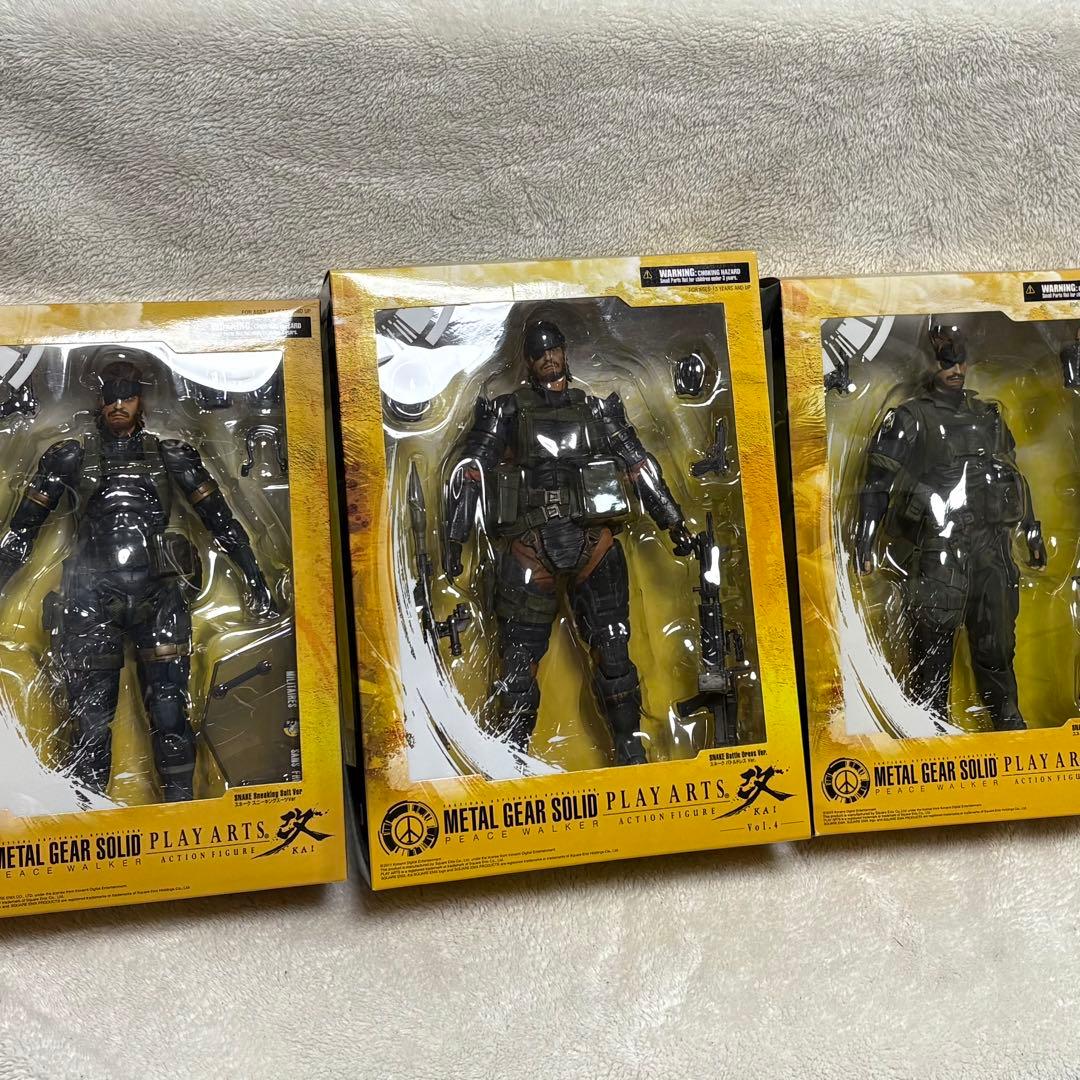 プレイアーツ改 MGS PWスネーク3種