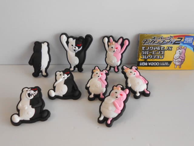 ♯Ixt30Ozダンガンロンパ2絶望学園モノクマモノミピンズコレ8種