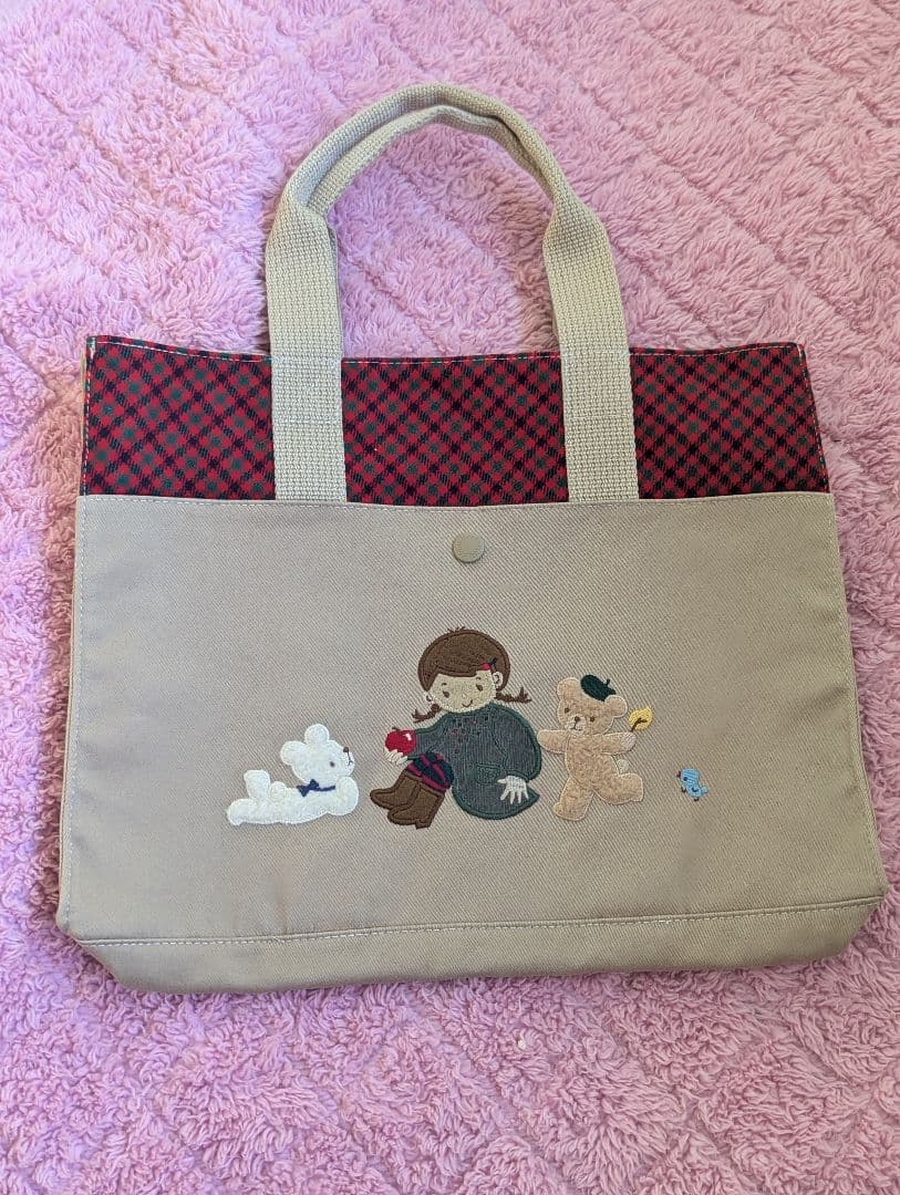 新品未使用！ファミリア トートバッグ レッスンバッグ