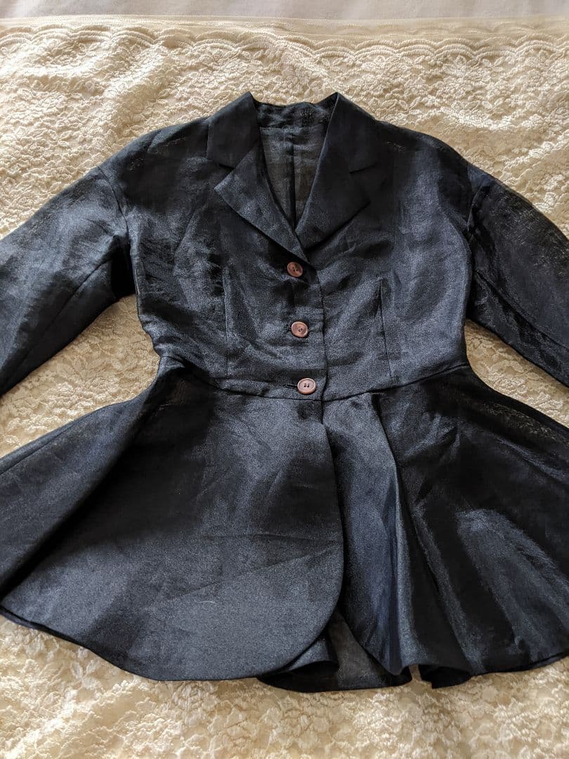 Dolce＆Gabbanaドルチェ＆ガッバーナ黒シースルーブラウス　ジャケット