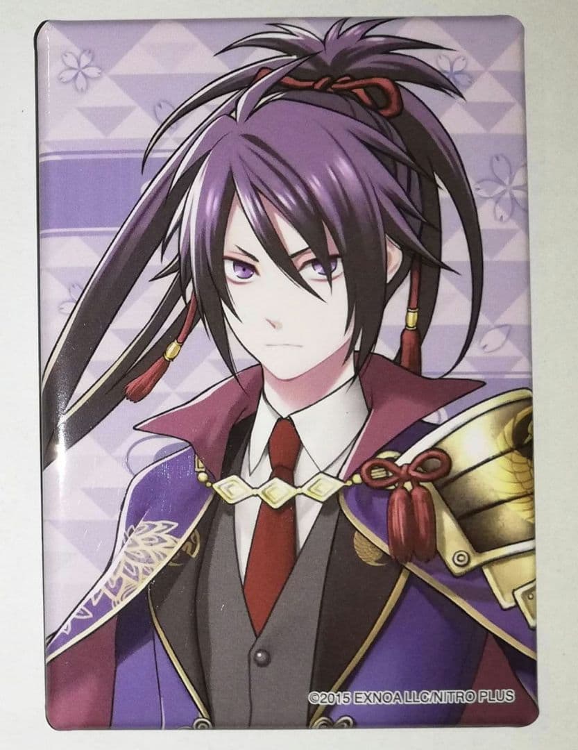 刀剣乱舞 とうらぶ 不動行光 スクエア缶バッジ 軽装 - 刀剣乱舞