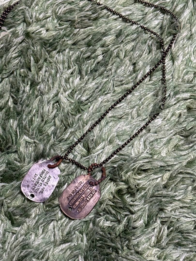 40s ドッグタグ 刻印モデル/40s DOG TAG / AVIREX（アヴィレックス）の「40s ドッグタグ 刻印モデル/40s DOG TAG