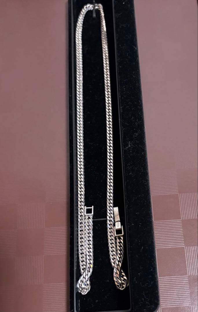 シルバー925 チェーンネックレス 約40cm