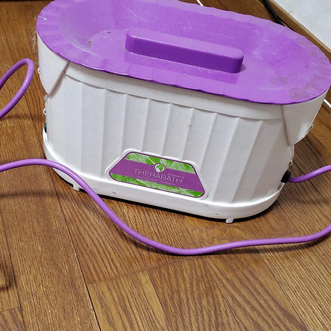 パラフィンパックができる器具