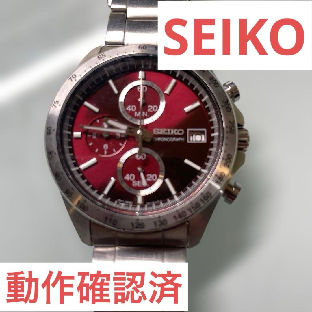 P*a様 SEIKO『スピリット クロノグラフ 8T67-00C0 ブラウン文字