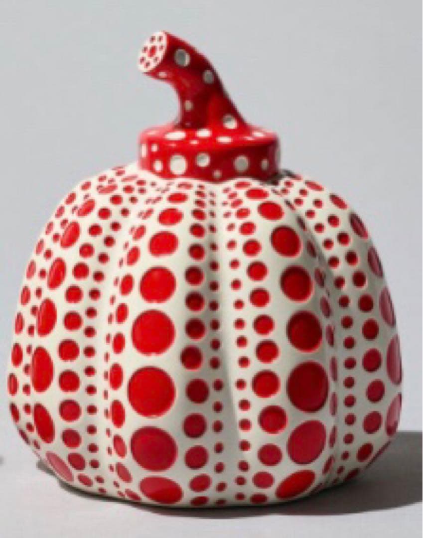 最安　草間彌生 パンプキン オブジェ（赤） Max.5】直島南瓜オブジェ RED PUMPKIN_Naoshima Pumpkin Object RED