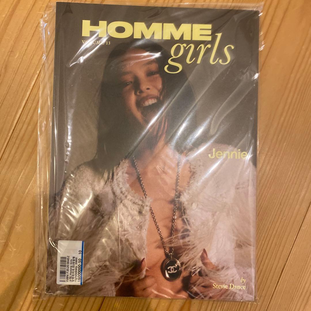 HOMME girls Jennie ジェニー　雑誌　blackpink