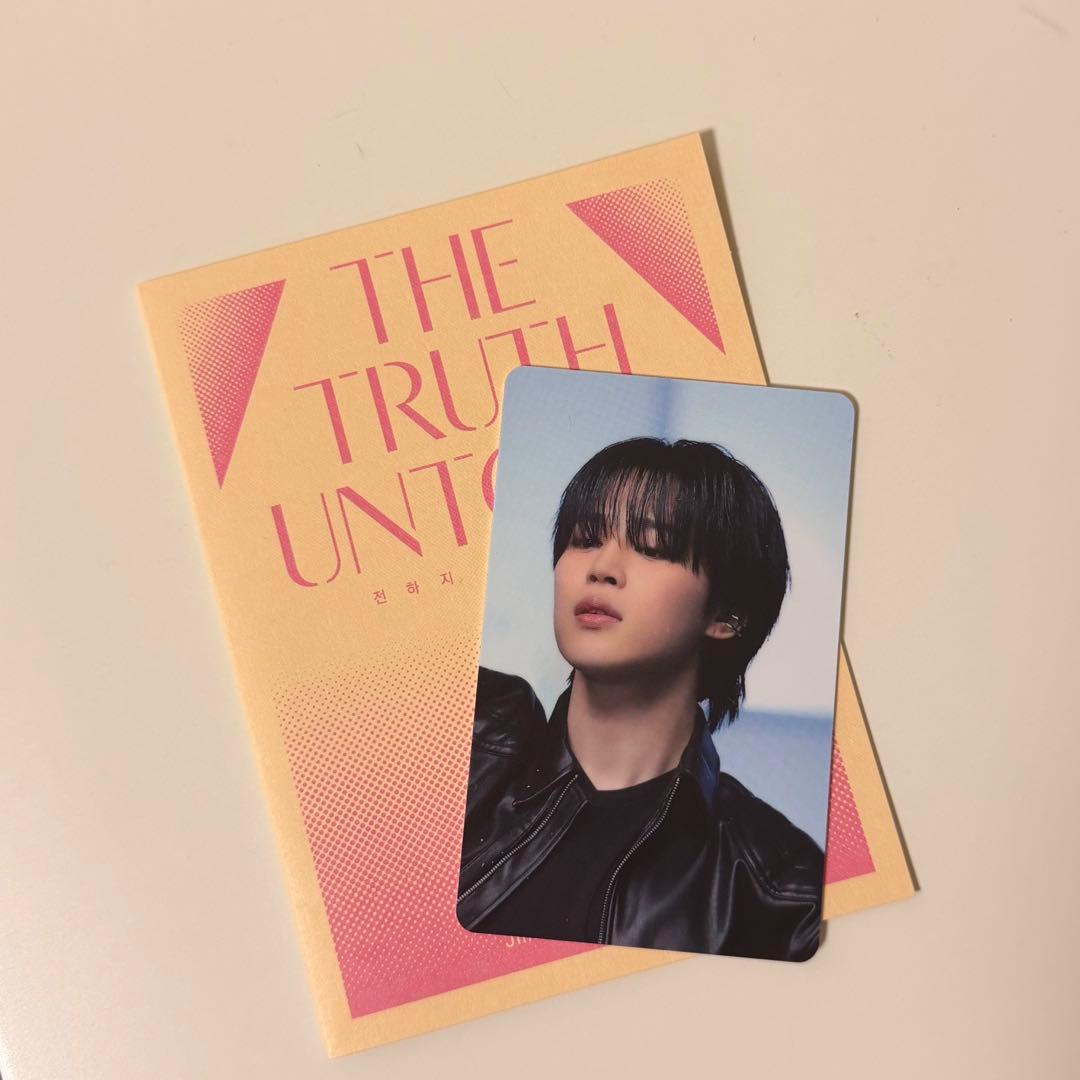 BTS ジミン 展示会 ♡THE TRUTH UNTOLD 入場特典トレカ - メルカリ