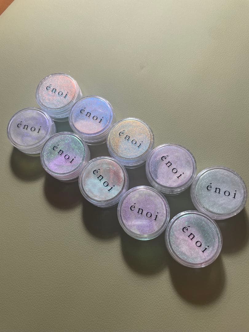 énoi ネイルアートパウダー 10個セット WP01〜WP10