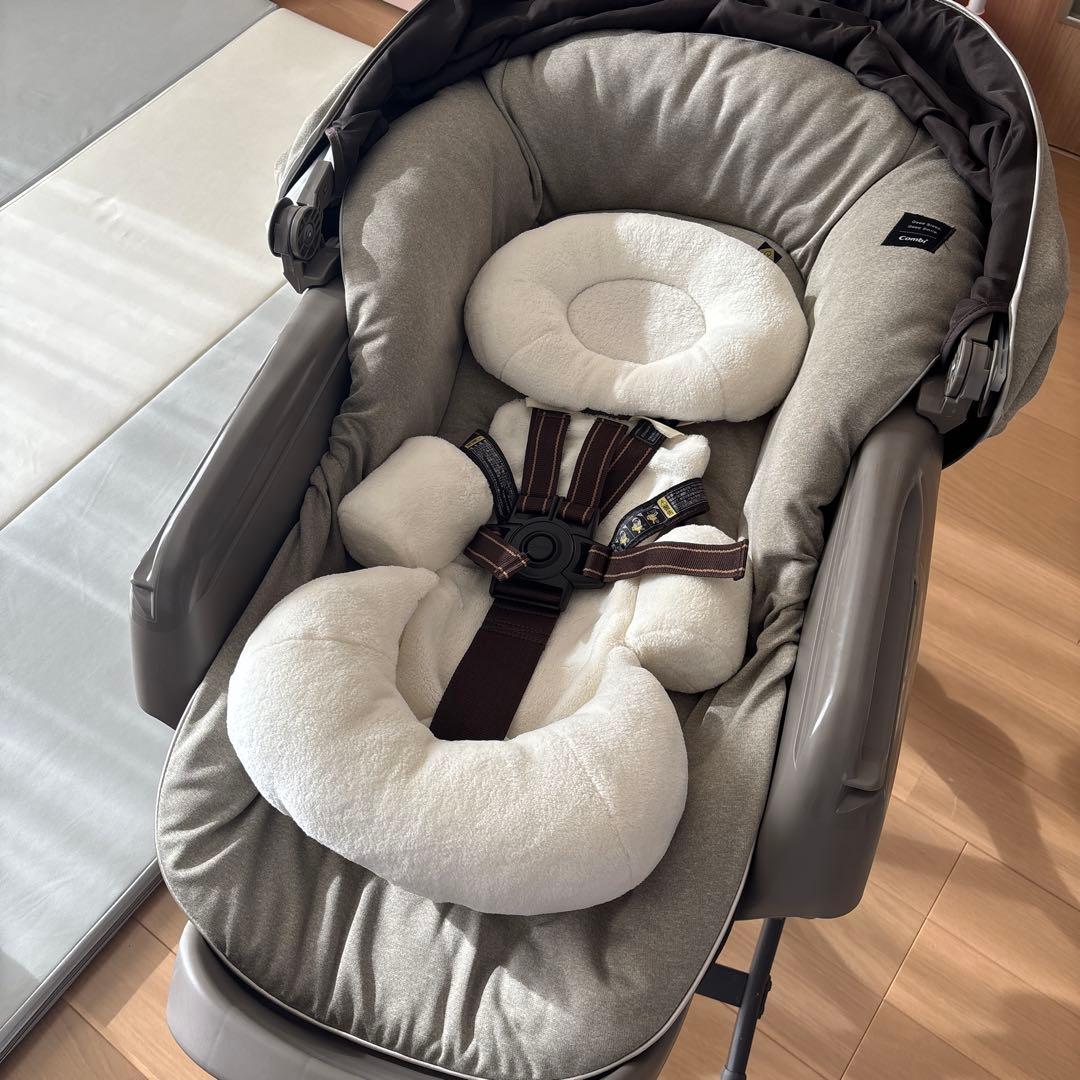 【chan】コンビ 電動 ハイローチェア ネムリラ AUTO SWING