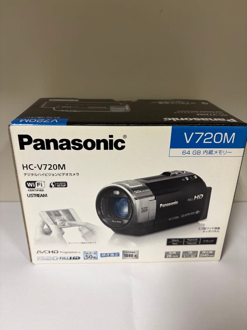 Panasonic HC-V720M ブラック ビデオカメラ Amazon.co.jp: パナソニック デジタルハイビジョンビデオカメラ V720