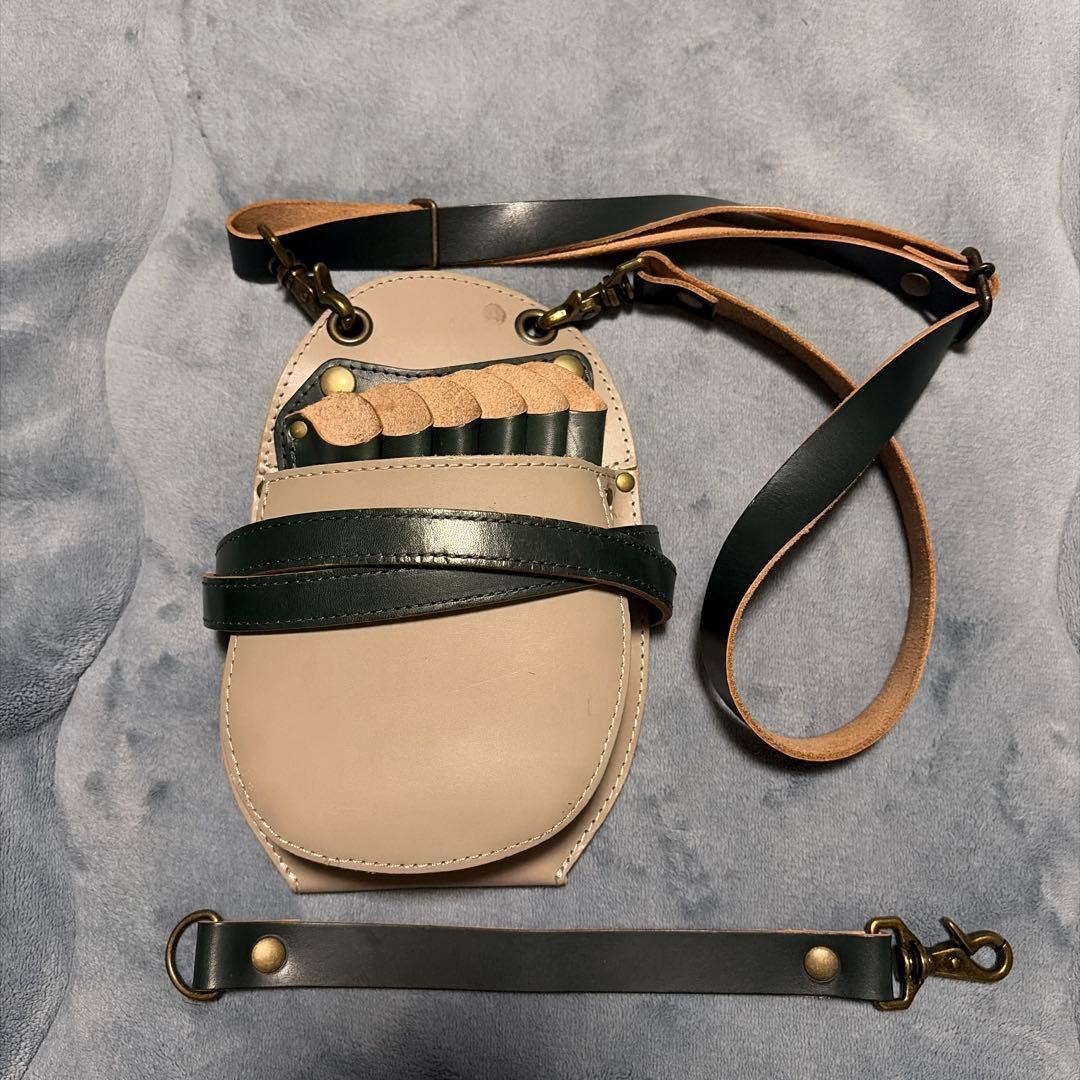 aruci シザーケース6丁入れ　カスタムオーダー品