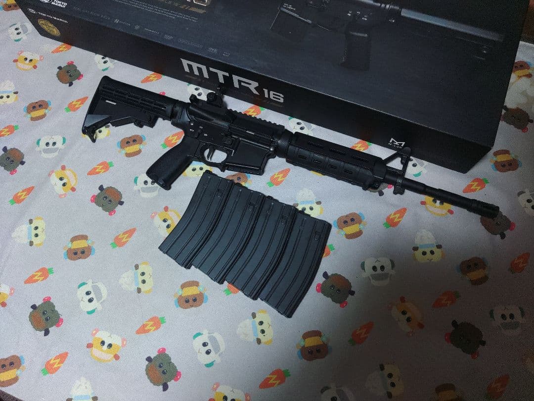 M4 MWS＋MTR16ニコイチ ガスブローバックガン