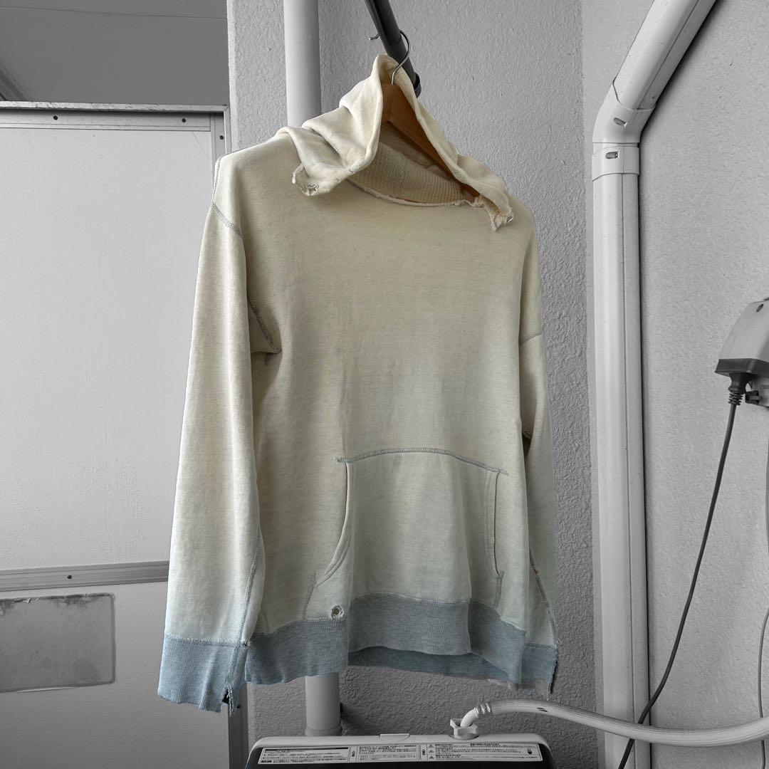 50s, 60s, ツートン ヴィンテージ スウェットフーディー