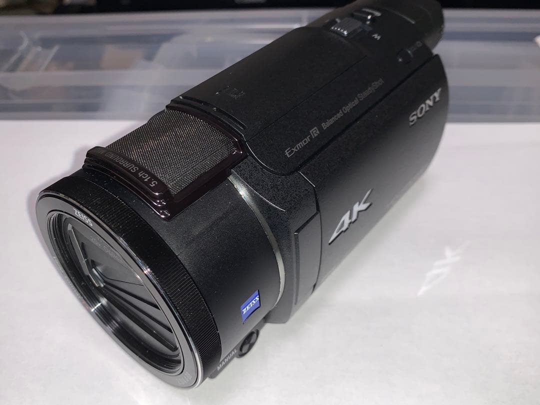 名機 SONY FDR-AX55 空間光学手ぶれ補正4K ビデオカメラ