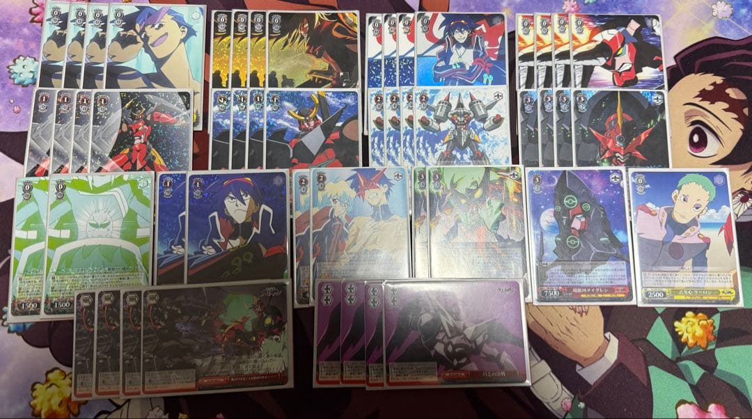 ヴァイスシュヴァルツ グレンラガン デッキ＋パーツ