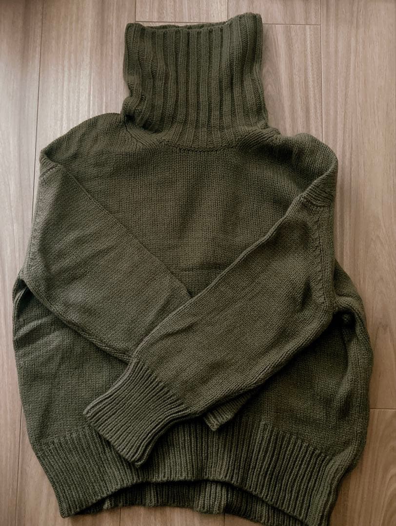 ギャルリーヴィー　ファインウール タートルネックプルオーバー♡2/15まで出品 ファインウール タートルネックプルオーバー | GALERIE VIE (Women