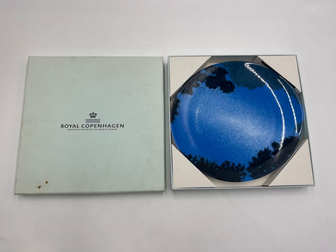 非売品 ロイヤルコペンハーゲン 千住博 GALAXY 飾り皿