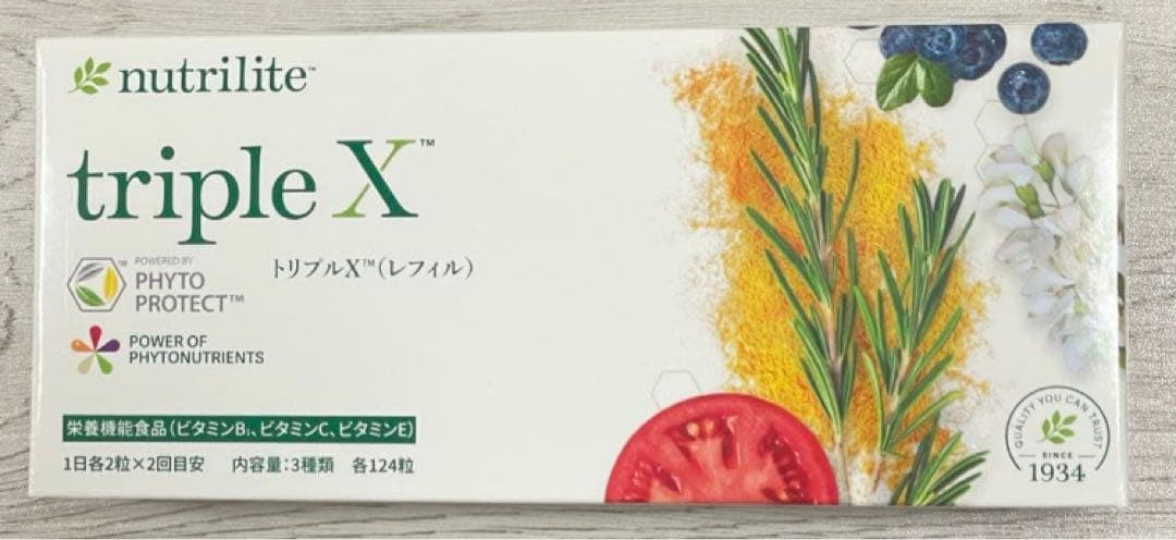 【新品無使用】アムウェイ ニュートリライト トリプルX(レフィル)
