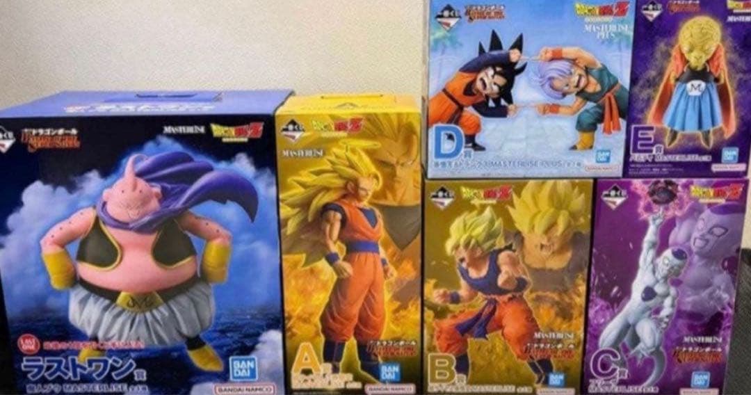 ドラゴンボール 一番くじ フィギュア フルコンプ MASTERLISE