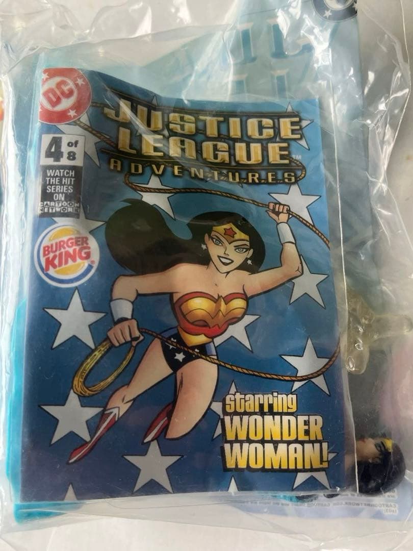 バーガーキング 米国 キッズミール 2003年 ジャスティスリーグ 全8個