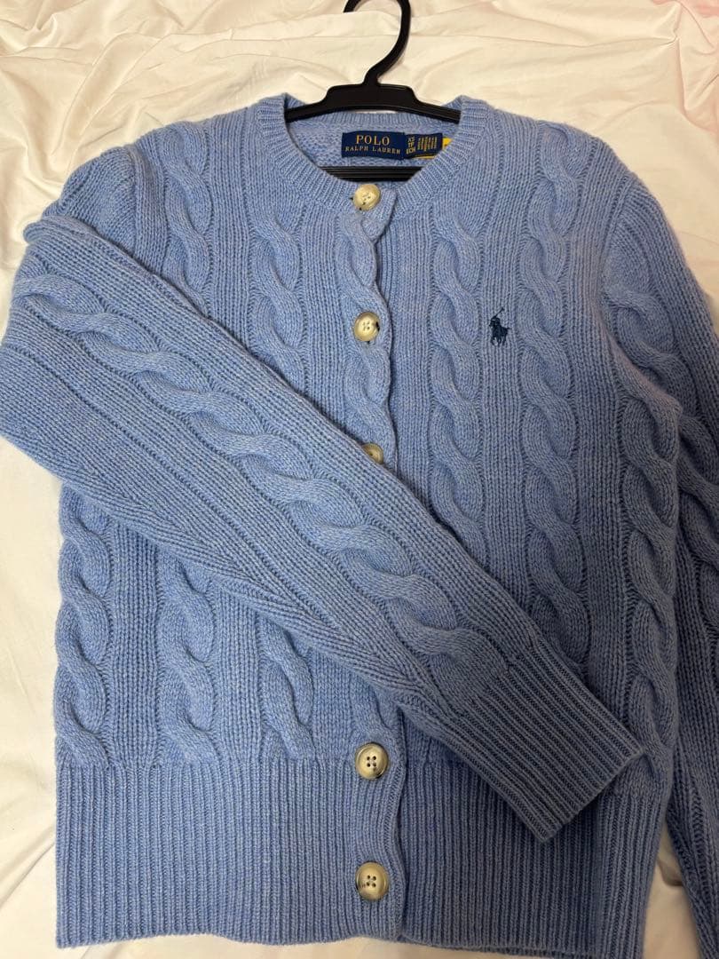 Polo Ralph Lauren ケーブルニットカーディガン ラルフローレン ケーブルニット ウールカシミヤ カーディガン（カーディガン/ボレロ