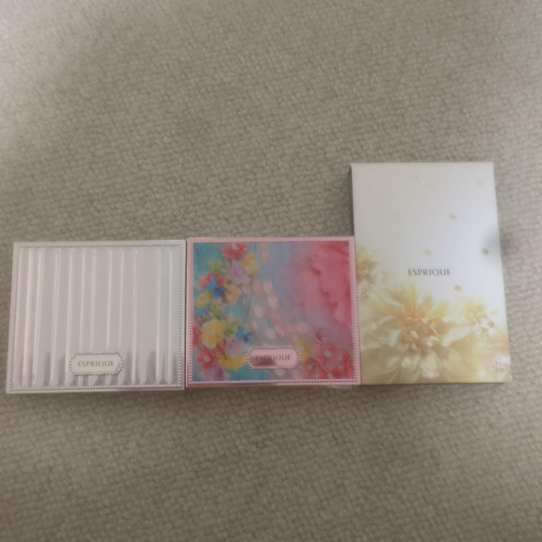エスプリークアイシャドウパレット3点セット限定ケース2つ込みのまとめセット売り♥