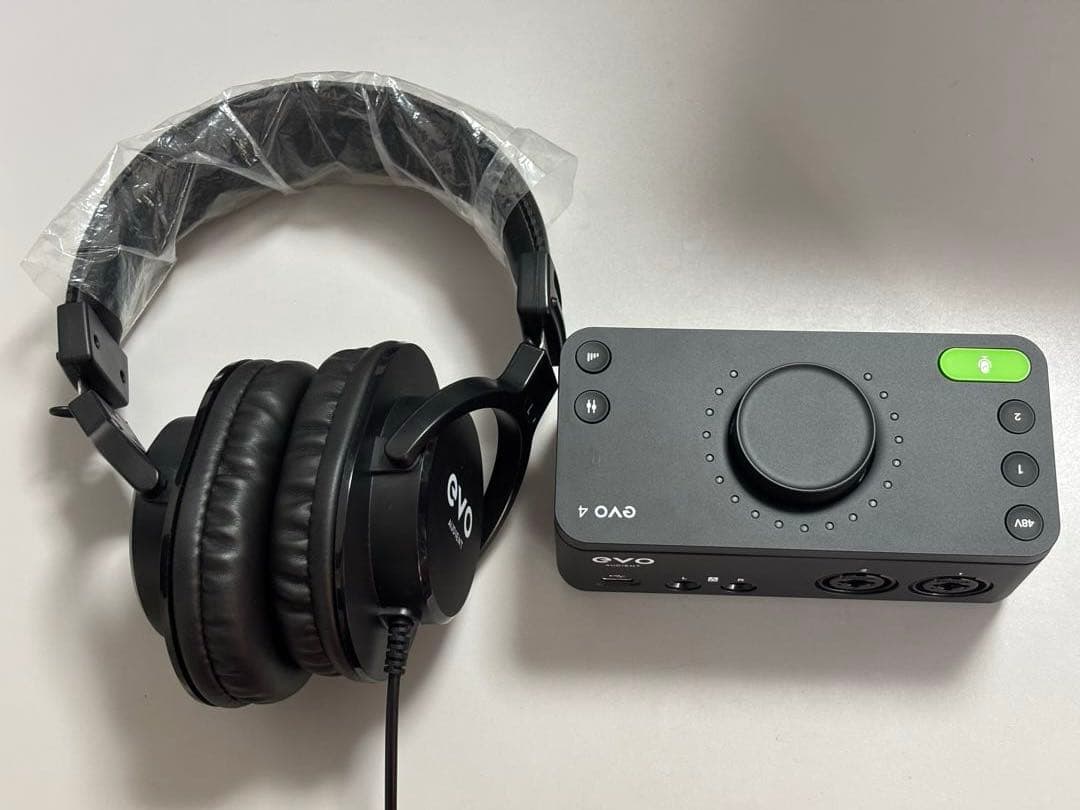 【本体のみ】evo 4 オーディオインターフェイス SR2000 ヘッドフォン