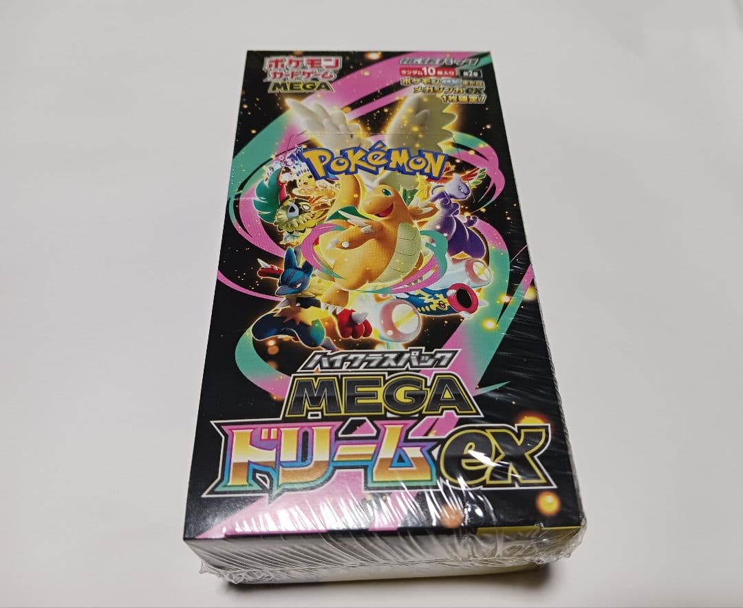 【シュリンク付き　未開封】ポケモンカードゲーム MEGAドリームEX ポケモンカードゲーム 【シュリンク付き】ポケモンカードゲーム MEGA
