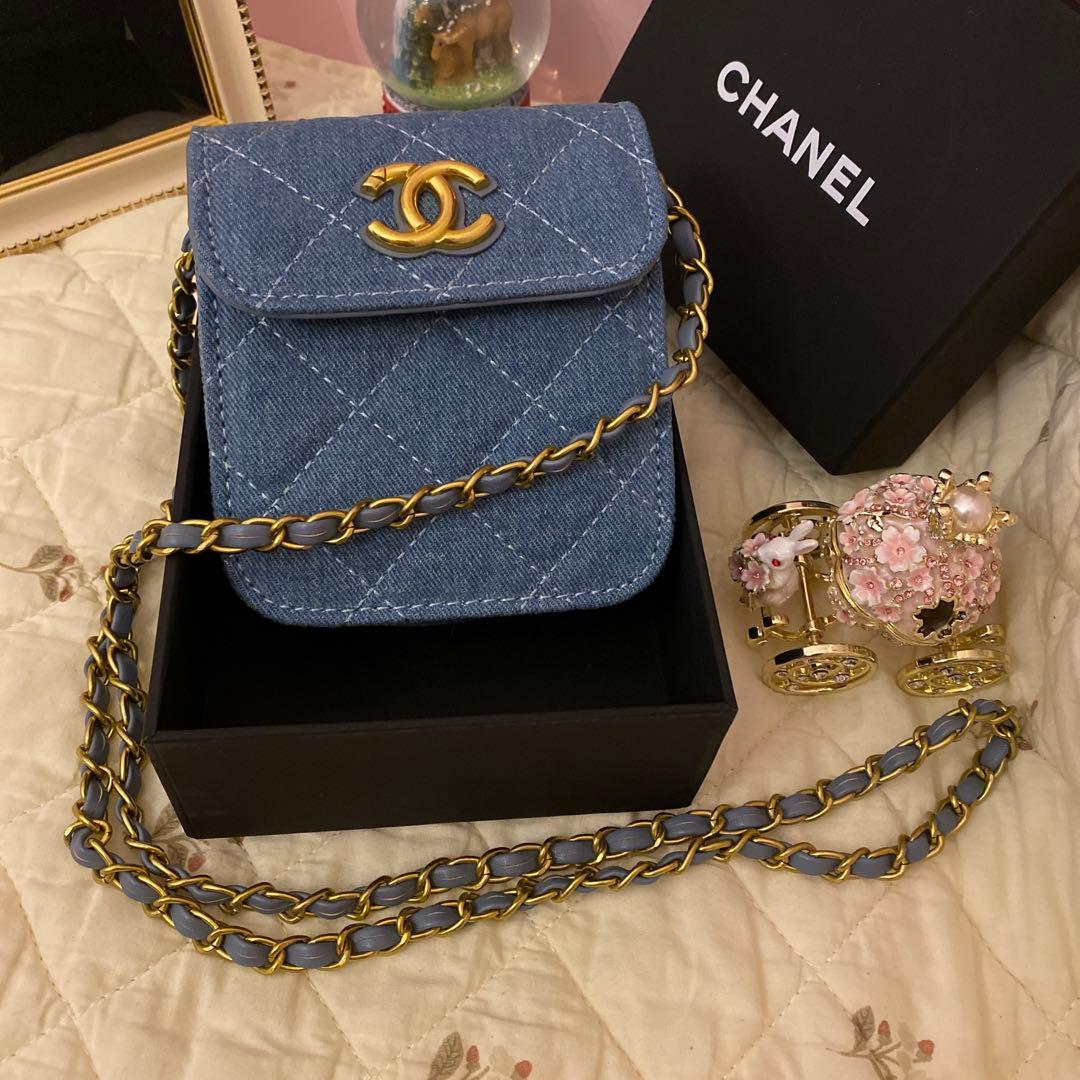 ゆ*め様 Chanel デニムポーチ