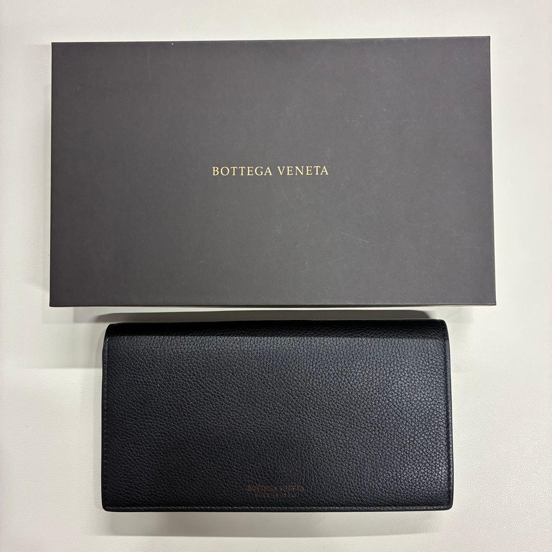 BOTTEGA VENETA グレインカーフレザー フラップ式 長財布 大人気◇BOTTEGA VENETA カーフレザー ラウンドジップ 長財布 (BOTTEGA