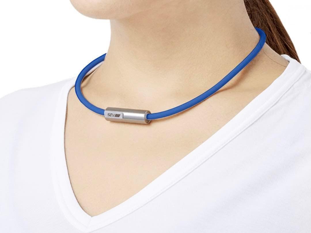 【新品】SEV セブルーパー typeM ブルー 44cm ネックレス/首用