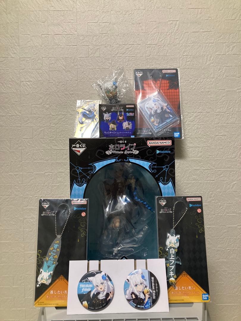 一番くじ ホロライブ〜Villain Style〜 白上フブキ セミコンプ 一番くじ ホロライブ ～Villain Style～ 📅2026年1月10日(土)より順次