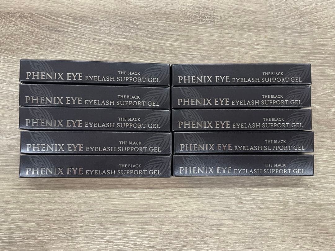 【新品未使用】PHENIX EYE アイラッシュサポートジェル ブラック10本