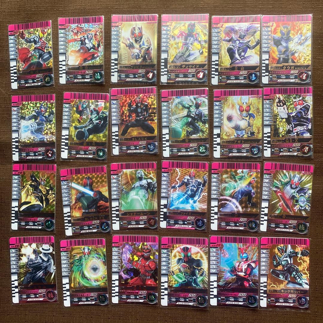 仮面ライダー ガンバライド カードセット