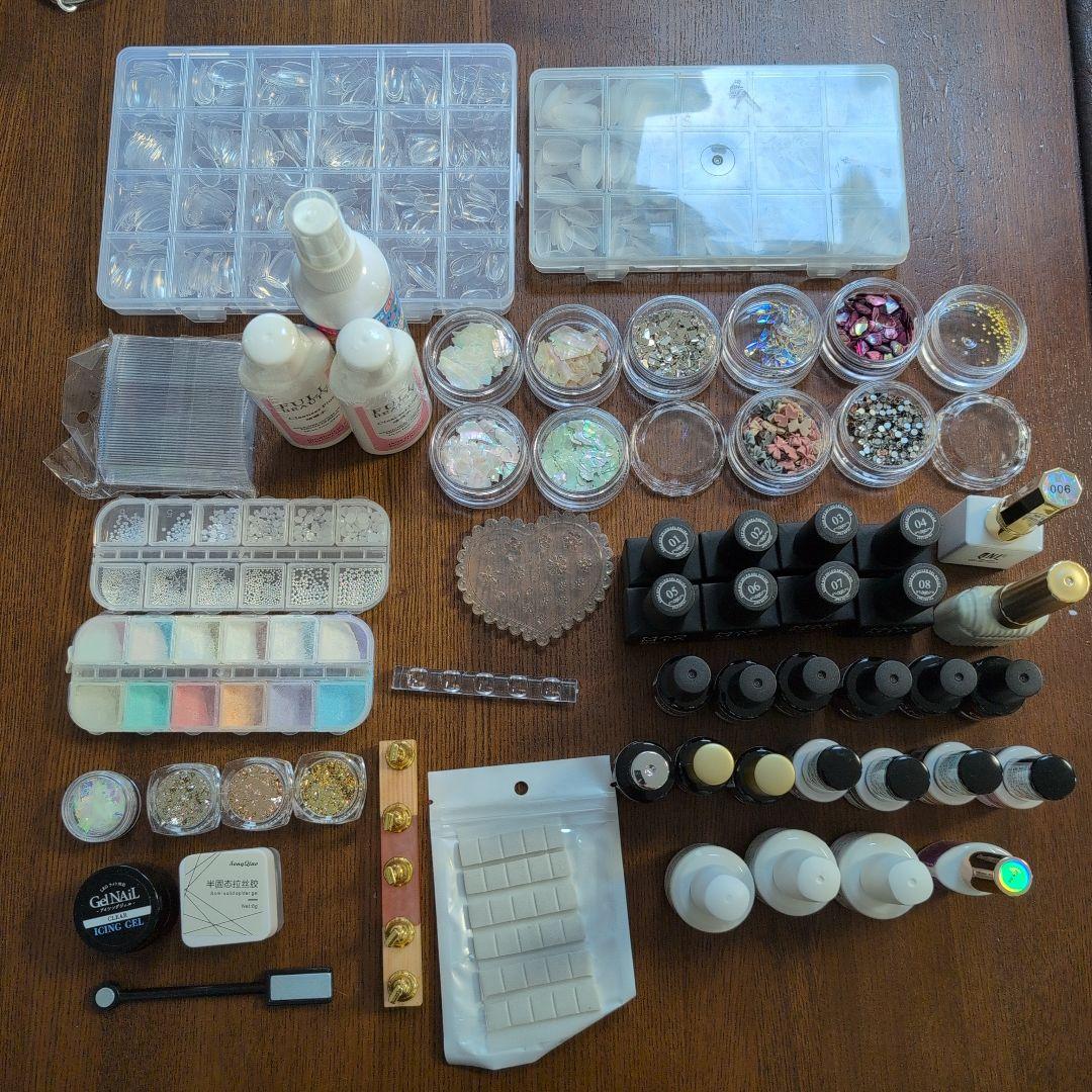 【2/13まで値引き】ネイル用品まとめ売り　ネイルアート用品セット