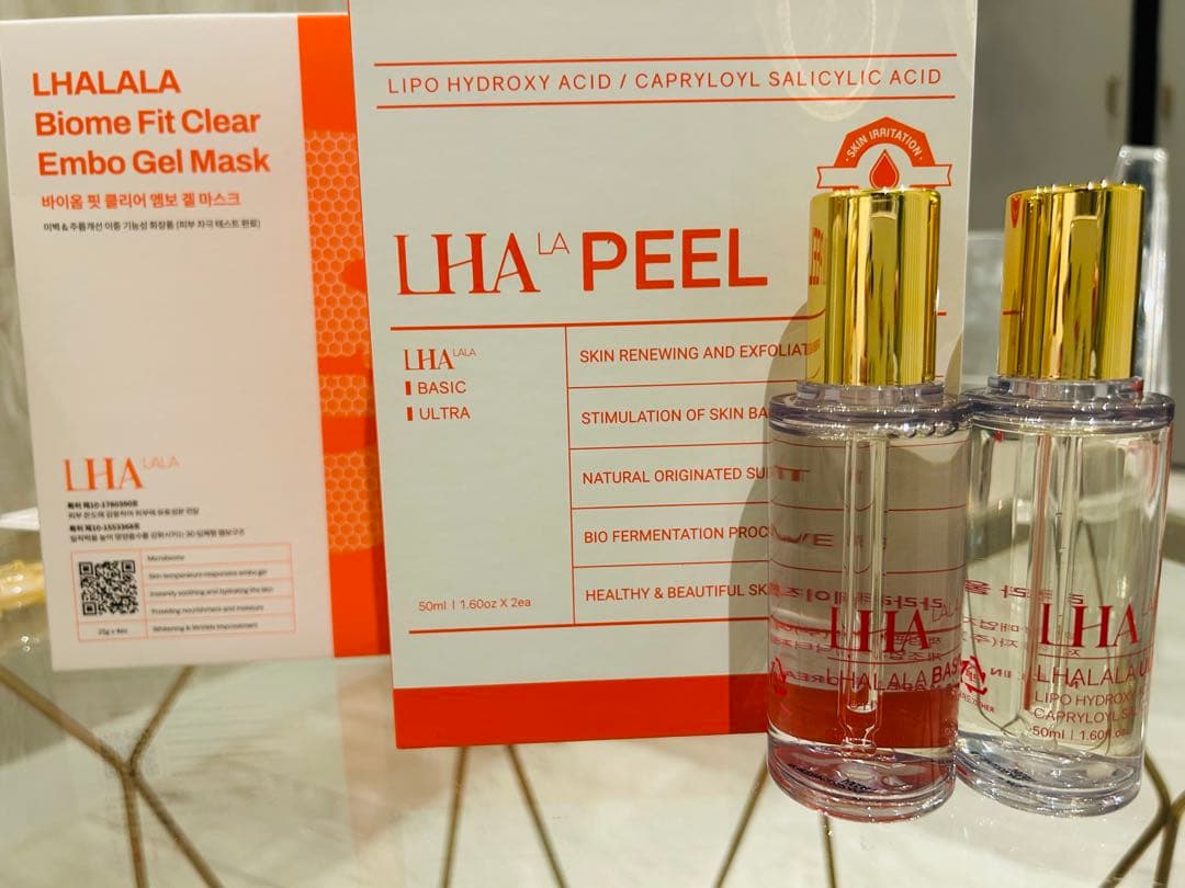 LHA LA PEEL & LHALA パック2枚